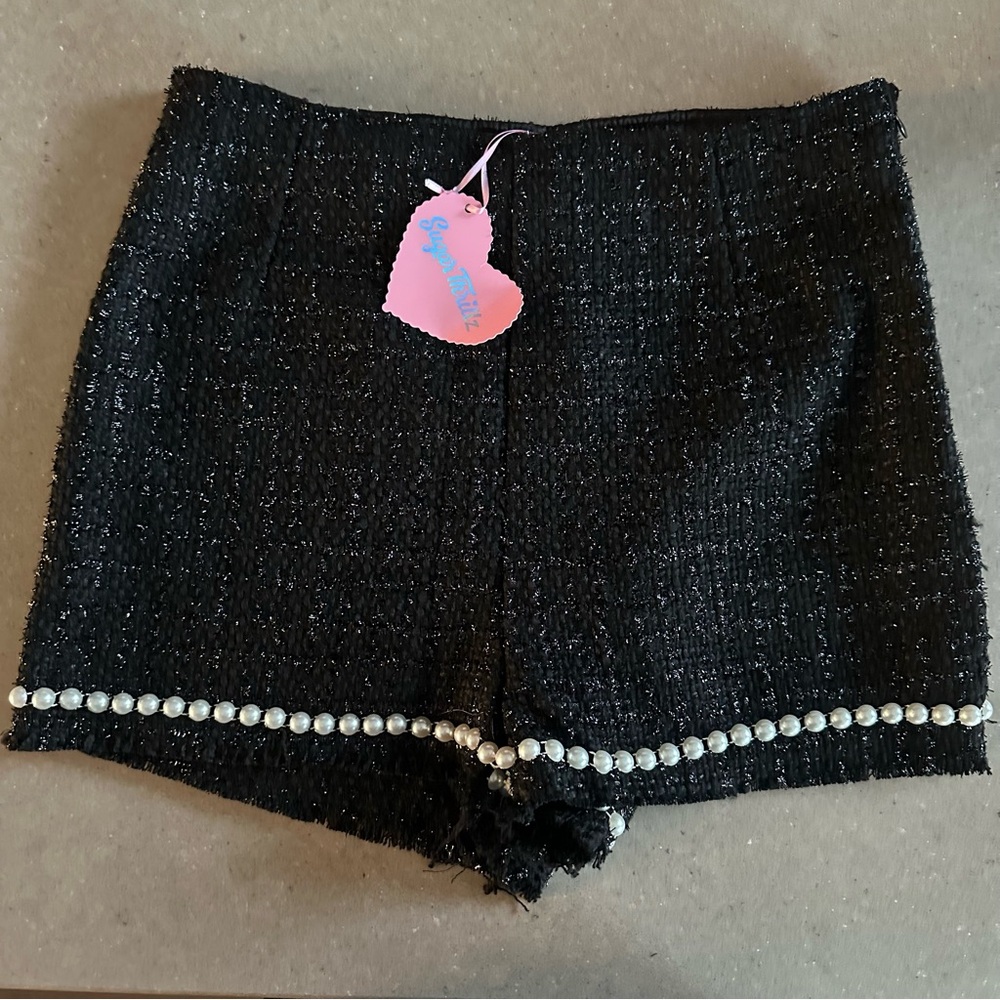 Dolls Kill Sugar Thrillz Tweed Shorts